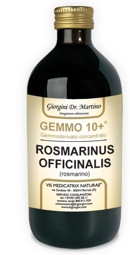 GEMMO 10+ ROSMARINO LIQUIDO ANALCOLICO 500 ML - FarmaLucia