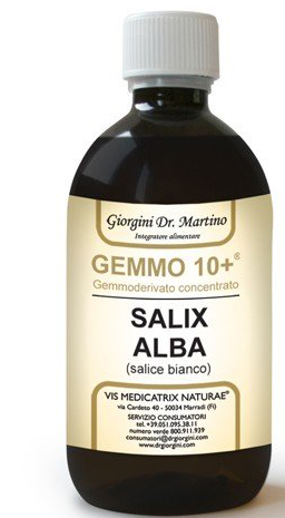 GEMMO 10+ SALICE BIANCO 500 ML LIQUIDO ANALCOLICO - FarmaLucia