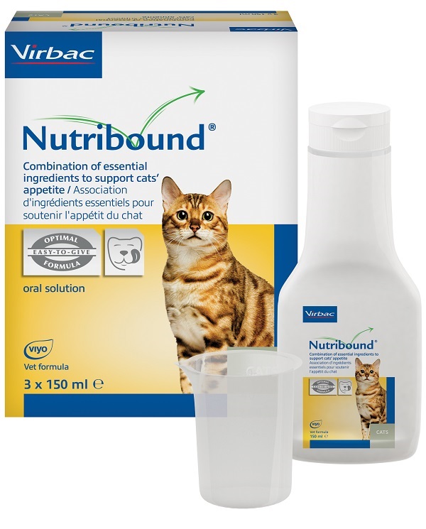 NUTRIBOUND SOLUZIONE ORALE APPETIBILE PER GATTO 3 FLACONI DA 150 ML - FarmaLucia