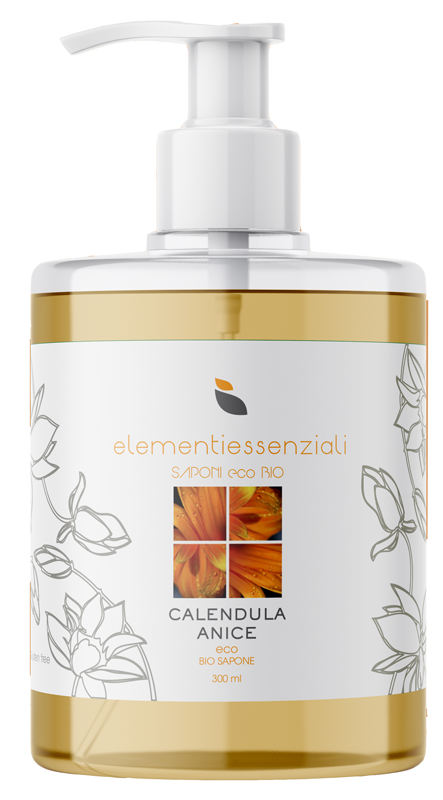 ELEMENTIESSENZIALI SAPONE ECO BIO CALENDULA ANICE 300ML - FarmaLucia