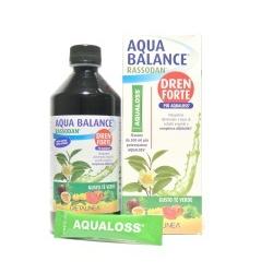 AQUA BALANCE RASSODAN DREN FORTE GUSTO T VERDE 500 ML DIETALINEA + AQUALOSS 2,8 G - FarmaLucia