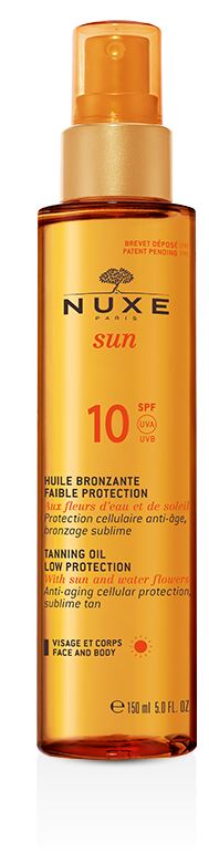 NUXE SUN OLIO SOLARE VISO E CORPO SPF10 150 ML - FarmaLucia