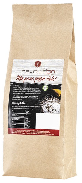 REVOLUTION MIX PANE PIZZA E IMPASTI LIEVITATI 1KG - FarmaLucia