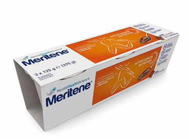 MERITENE CREMA CIOCCOLATO 3 VASETTI X 125 G - FarmaLucia