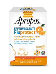 APROPOS FLUPROTECT EFFERVESCENTE C 20 COMPRESSE - FarmaLucia
