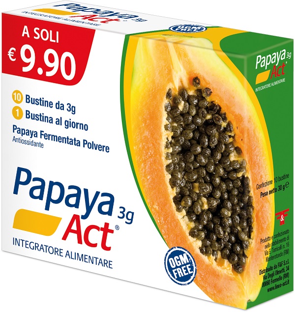PAPAYA ACT 3G 10 BUSTINE - FarmaLucia