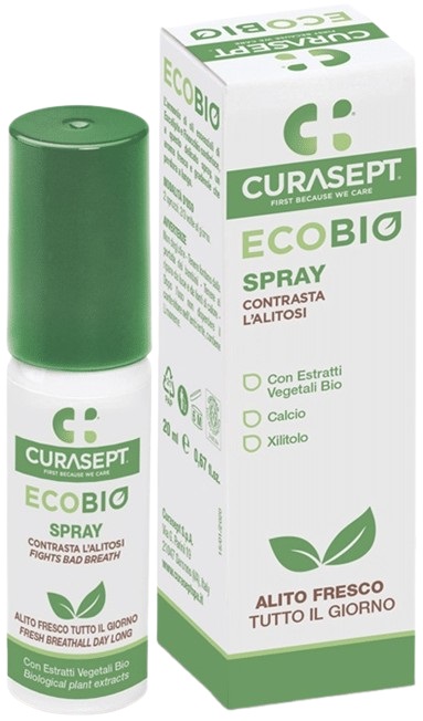 CURASEPT PHARMADENT ECOBIO SPRAY 20 ML - FarmaLucia