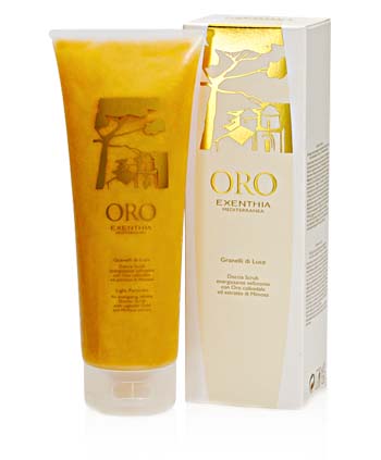 EXENTHIA MEDITERRANEA ORO GRANELLI DI LUCE DOCCIA SCRUB 250 ML - FarmaLucia