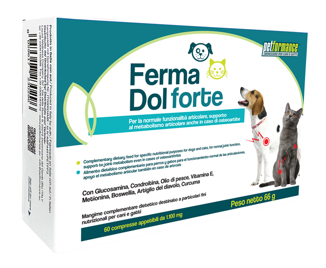 PETFORMANCE FERMA DOL FORTE 60 COMPRESSE - FarmaLucia