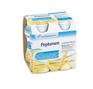 PEPTAMEN VANIGLIA 4 X 200 ML - FarmaLucia