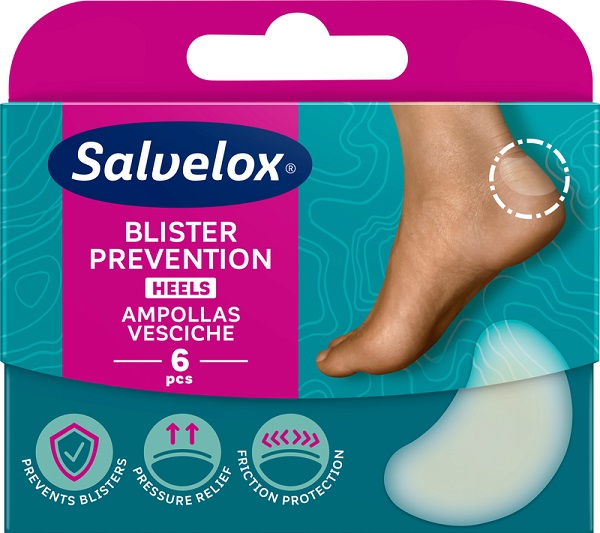 CEROTTO VESCICHE SALVELOX BLISTER PREVENTION HEELS 6 PEZZI - FarmaLucia