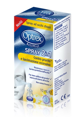 SPRAY OCULARE OPTREX ACTIMIST 2 IN 1 CONTRO IL PRURITO 1 PEZZO - FarmaLucia
