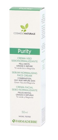 PURITY CREMA VISO SEBONORMALIZZANTE 50 ML - FarmaLucia