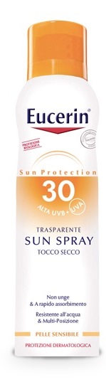 EUCERIN SUN SPRAY TOCCO SECCO SPF30 200 ML - FarmaLucia