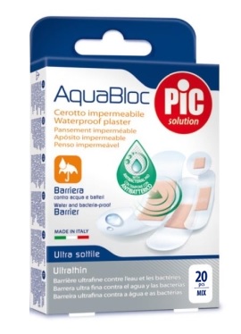 CEROTTO PIC AQUABLOC MIX ANTIBATTERICO 20 PEZZI - FarmaLucia