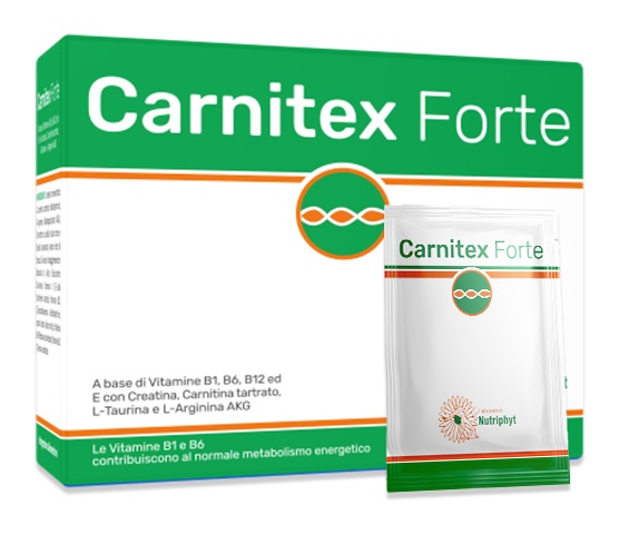 CARNITEX FORTE 20 BUSTINE 100 G - FarmaLucia