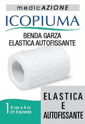ICOPIUMA BENDA GARZA ELASTICA AUTOFISSANTE CM 4X4 MT - FarmaLucia
