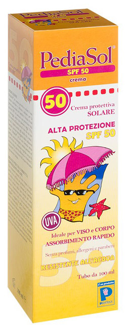 PEDIASOL SPF 50 CREMA SOLARE 100 ML - FarmaLucia