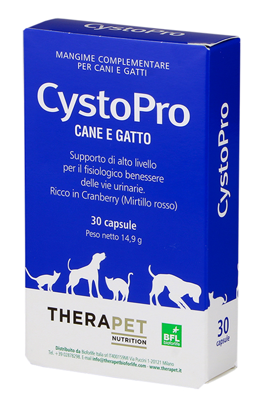 CYSTOPRO THERAPET 30 CAPSULE - FarmaLucia