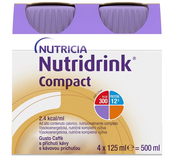NUTRICIA NUTRIDRINK COMPACT GUSTO CAFFE' 4 BOTTIGLIE DA 125 ML - FarmaLucia