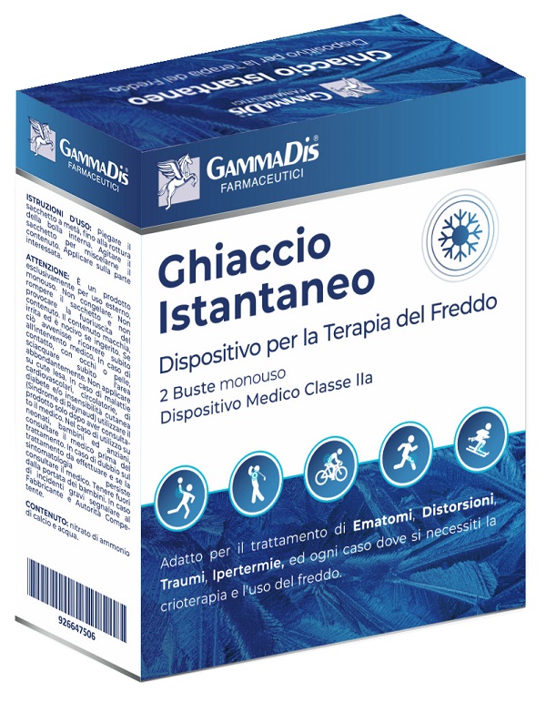 GHIACCIO ISTANTANEO TNT GAMMADIS 2 PEZZI GAMMADIS - FarmaLucia