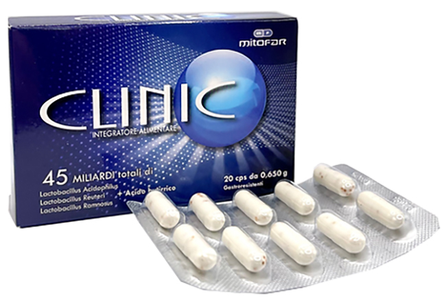 CLINIC 20 CAPSULE - FarmaLucia
