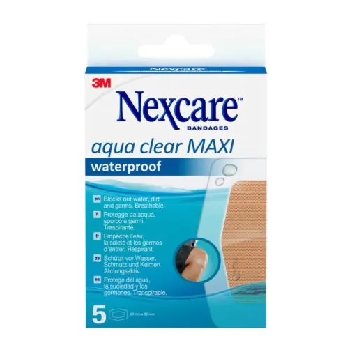 CEROTTO NEXCARE AQUA 360 60X89 MAXI 5 PEZZI - FarmaLucia