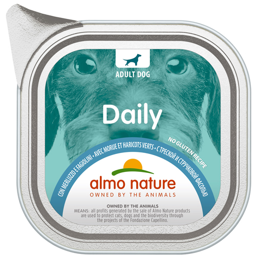 DAILY MENU DOGS MERLUZZO/FAGIOLINI 100 G - FarmaLucia
