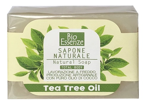 BIO ESSENZE SAPONE NATURALE TEA TREE OIL 100 G - FarmaLucia