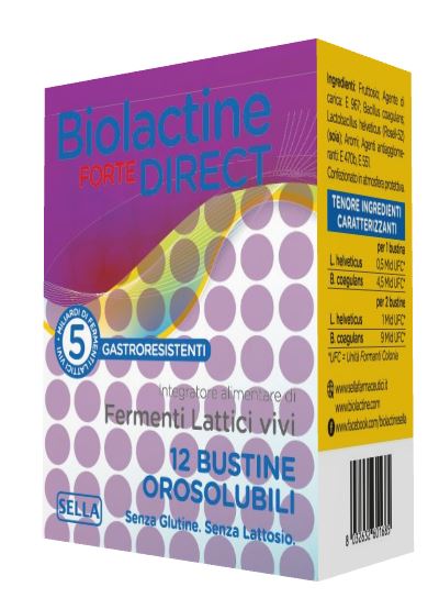BIOLACTINE FORTE DIRECT 12 BUSTINE - FarmaLucia