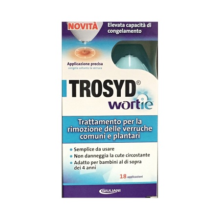 TROSYD WORTIE CRIOGENIZZANTE VERRUCHE COMUNI/PLANTARI 50 G - FarmaLucia
