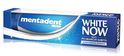 MENTADENT WHITE NOW 75 ML - FarmaLucia