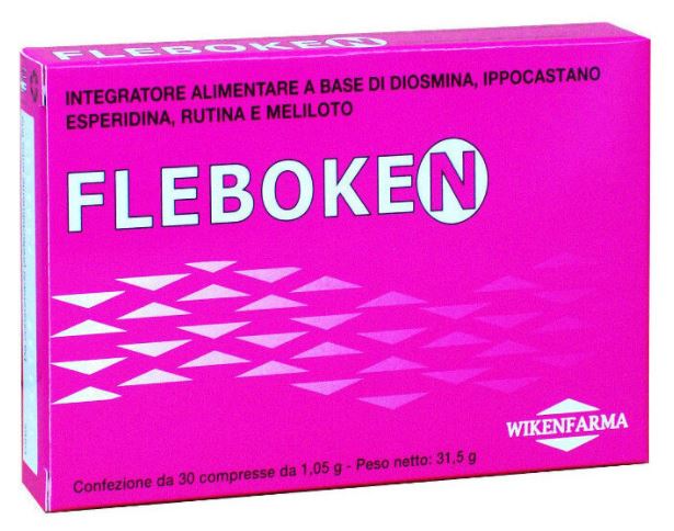 FLEBOKEN 30 COMPRESSE - FarmaLucia