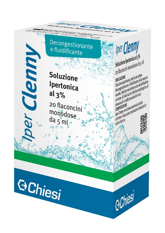IPER CLENNY SOLUZIONE IPERTONICA MONODOSE 20 FLACONI 2 ML - FarmaLucia