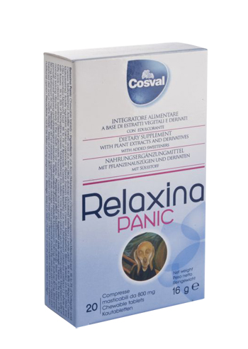 RELAXINA PANIC 20 CAPSULE - FarmaLucia