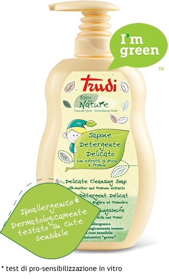 TRUDI BABY NATURE SAPONE DETERGENTE DELICATO 400 ML - FarmaLucia