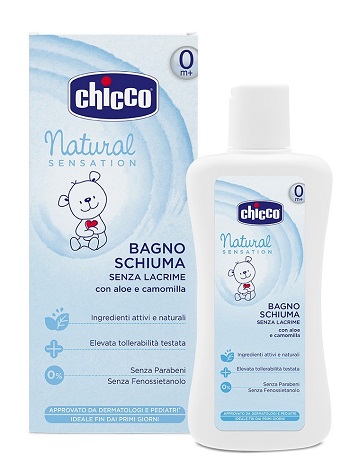 CHICCO BAGNOSCHIUMA NATURAL SENSATION 500 ML - FarmaLucia