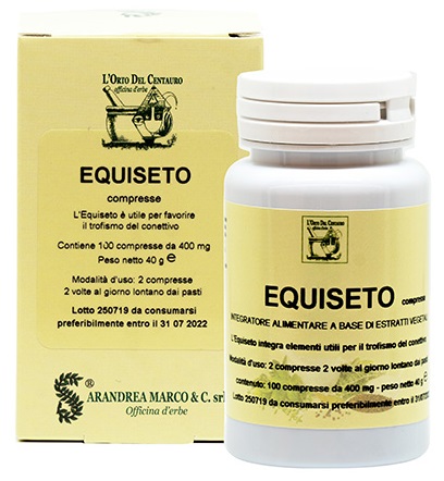 EQUISETO 400 MACERATO GLICERICO 100  COMPRESSE - FarmaLucia