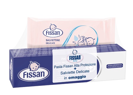FISSAN SPECIAL PACK PASTA ALTA PROTEZIONE 100 ML + 15 SALVIETTE - FarmaLucia