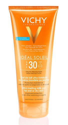IDEAL SOLEIL GEL WET CORPO SPF30 200 ML - FarmaLucia