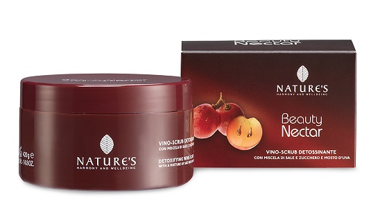 NATURE'S BEAUTY NECTAR VINO SCRUB CORPO DETOSSIFICANTE 420 ML - FarmaLucia