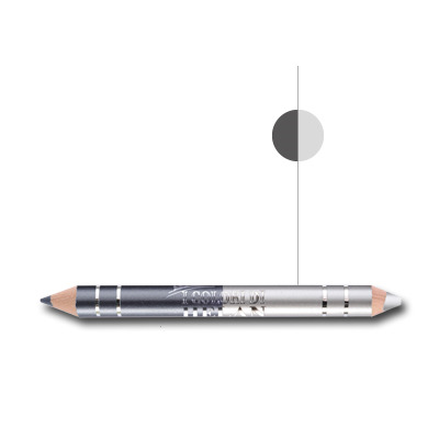 I COLORI DI HELAN BIO MATITA DUO OCCHI OPALINE GRIGIO ANTRACITE - FarmaLucia
