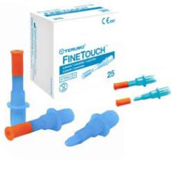 LANCETTE PUNGIDITO FINETOUCH 23 GAUGE 25 PEZZI - FarmaLucia