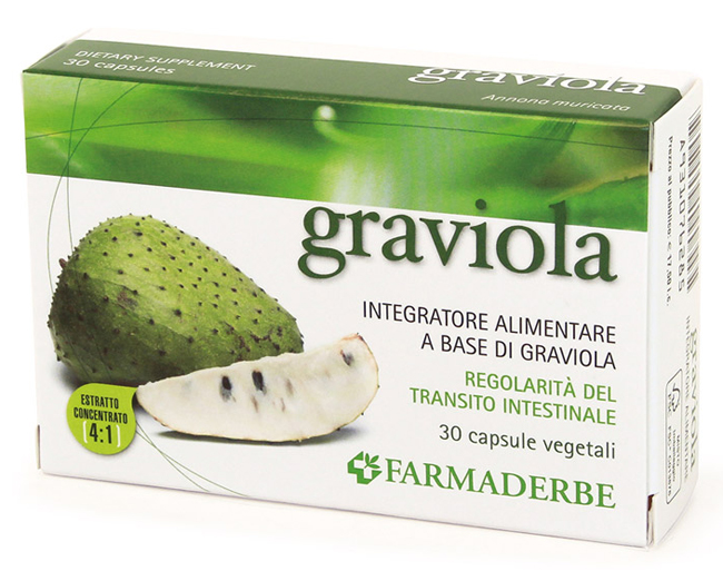 GRAVIOLA 30 CAPSULE - FarmaLucia