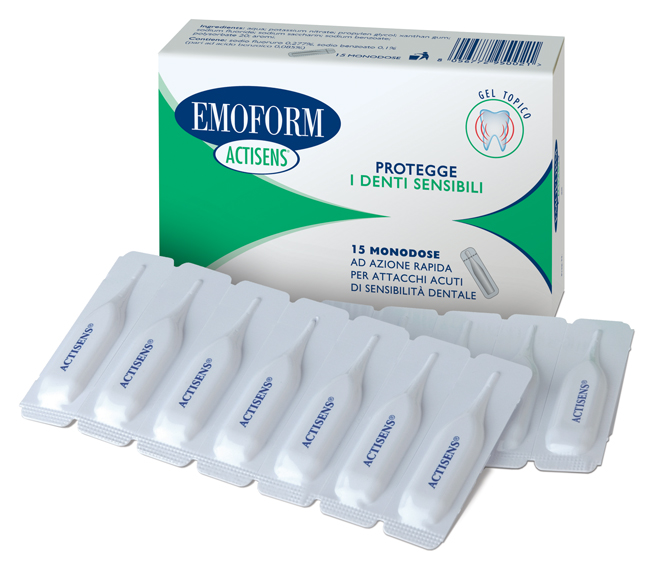 EMOFORM ACTISENS GEL 15 FIALE DA 2 ML - FarmaLucia