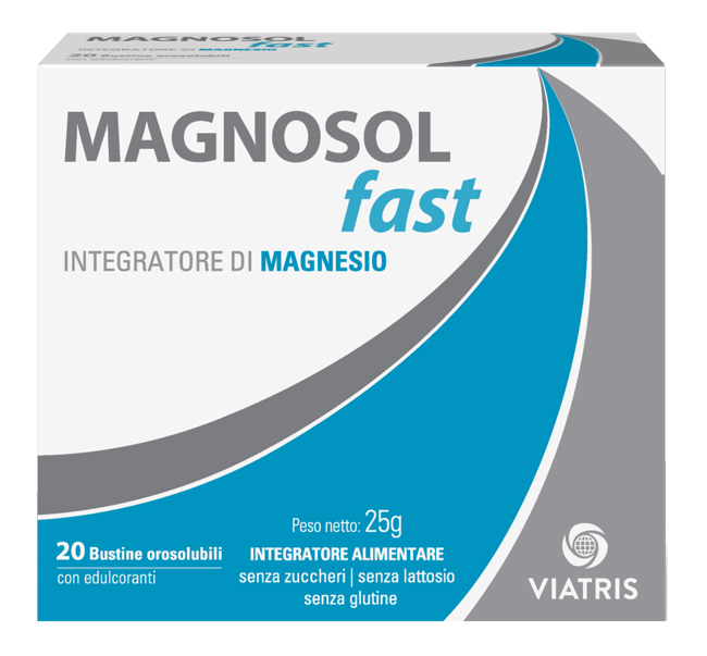 MAGNOSOL FAST 20 BUSTINE OROSOLUBILI - FarmaLucia