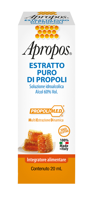 APROPOS ESTRATTO PURO PROPOLI 20 ML - FarmaLucia