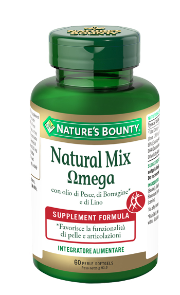 NATURAL MIX OMEGA 60 PERLE - FarmaLucia