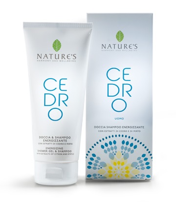 NATURE'S CEDRO UOMO DOCCIASHAMPOO ENERGIZZANTE 200 ML - FarmaLucia