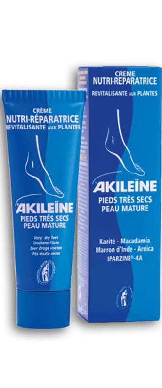 AKILEINE BLU CREMA PIEDI SECCHI 50 ML - FarmaLucia